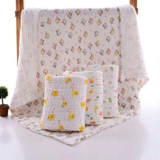 Khăn tắm sợi tre 6 lớp cho bé