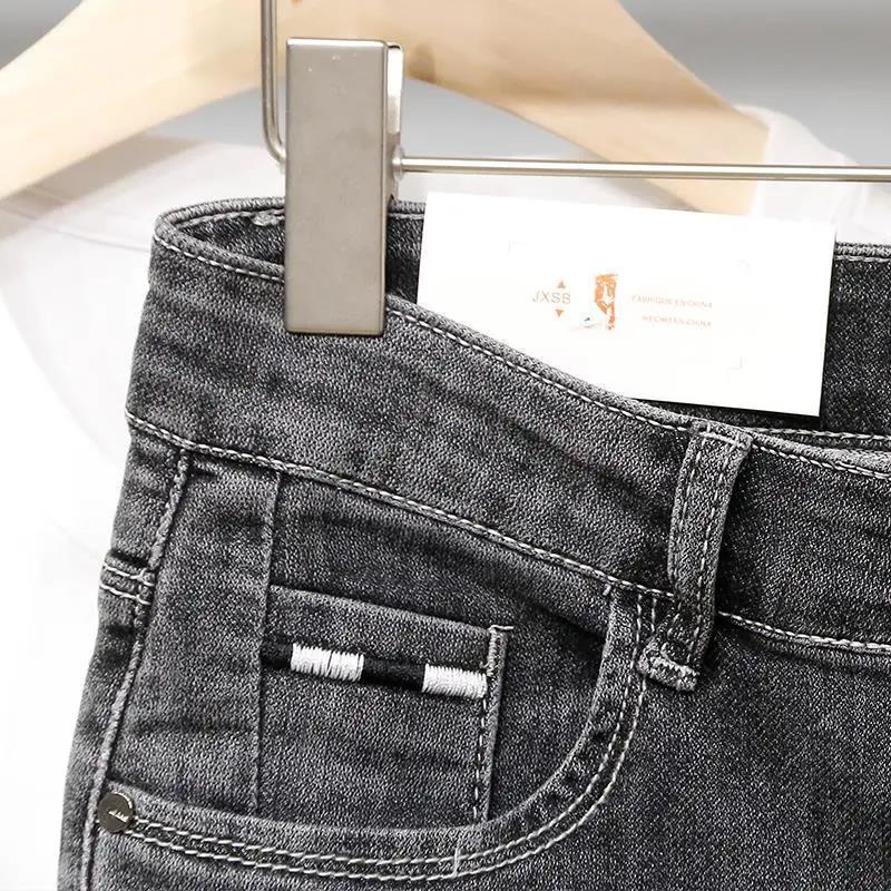 Quần Jean skinny Jean Màu Xám Khói Thời Trang Xuân Hè Phong Cách Hàn Quốc Mới 2022 Cho Nam