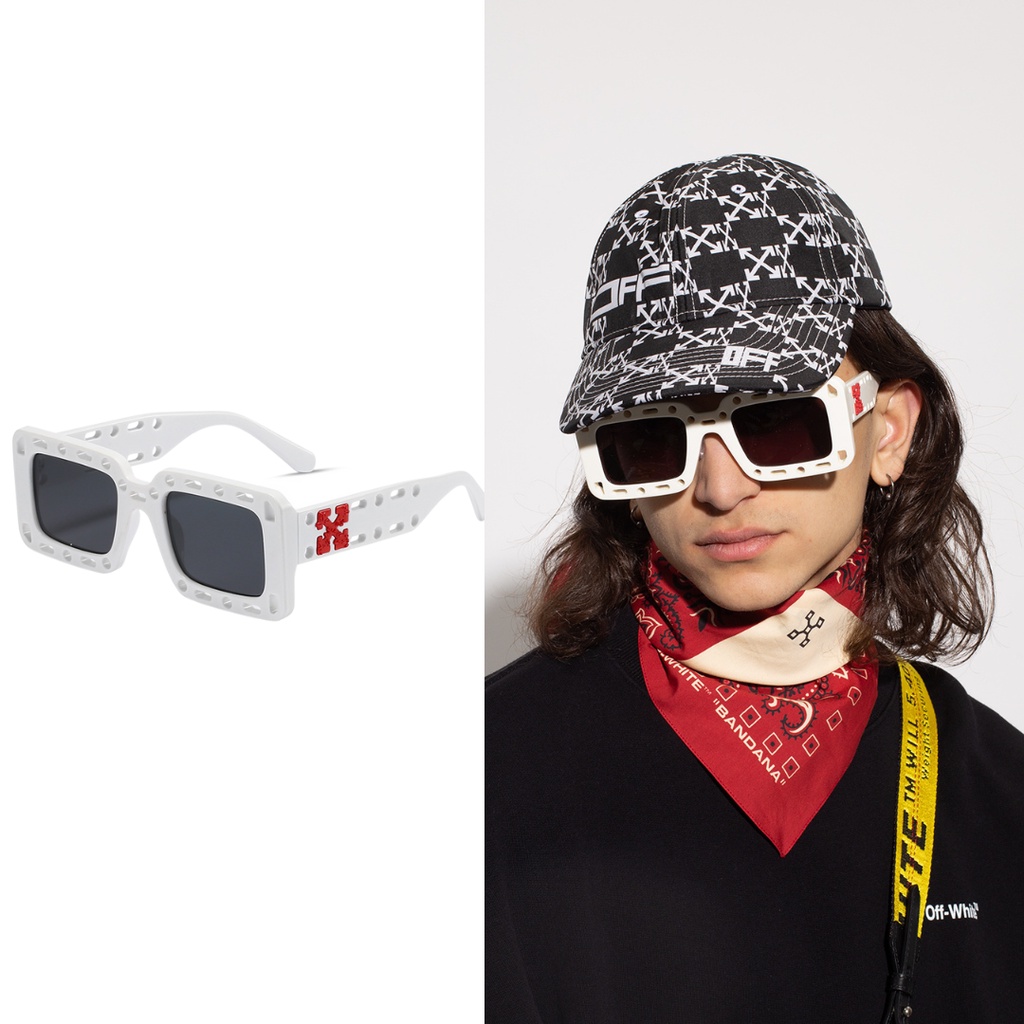 Kính thời trang Off-White nam nữ gọng chữ nhật Atlantic Sunglasses