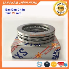 Vòng bi 3 mảnh, Bạc đạn chặn trục 20mm, Vòng bi Trục 20mm,  ổ chặn 51104