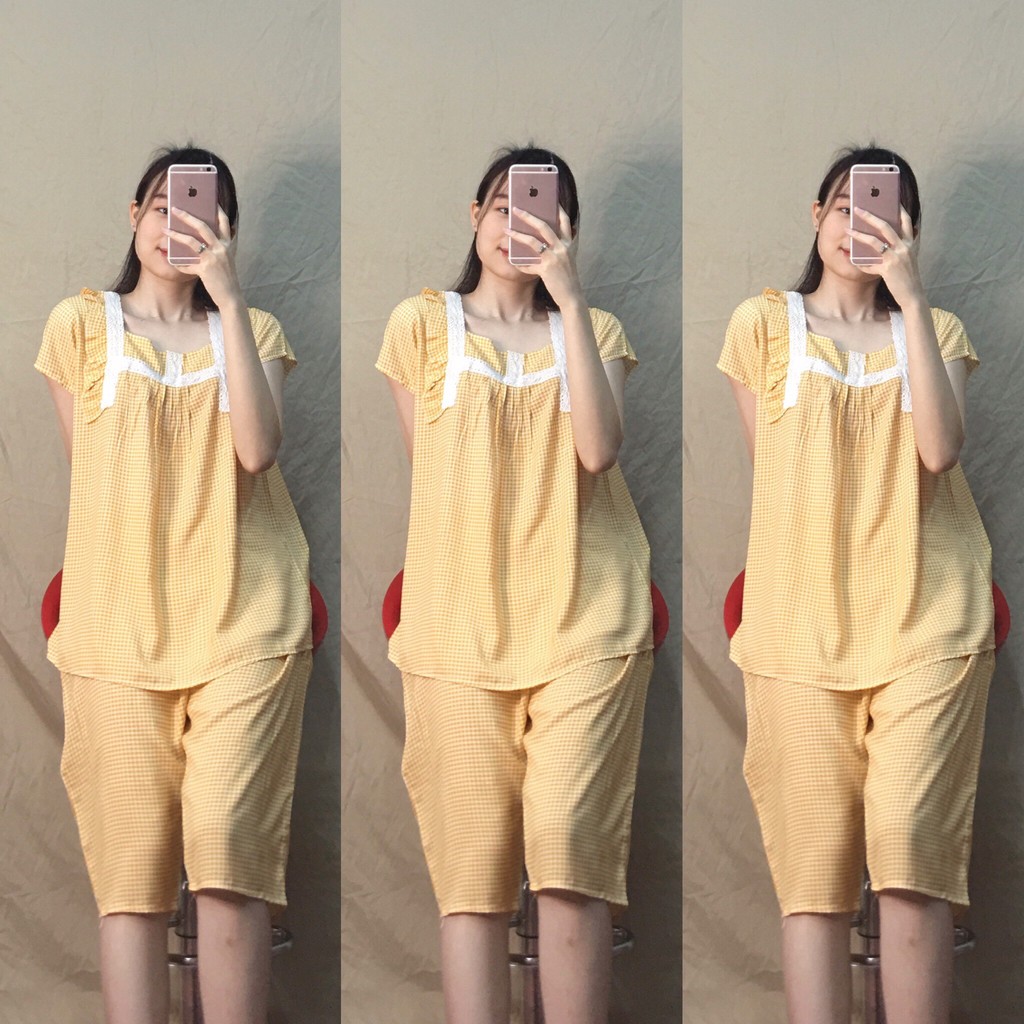 BỘ BẦU MẶC NHÀ CHẤT LANH MÁT