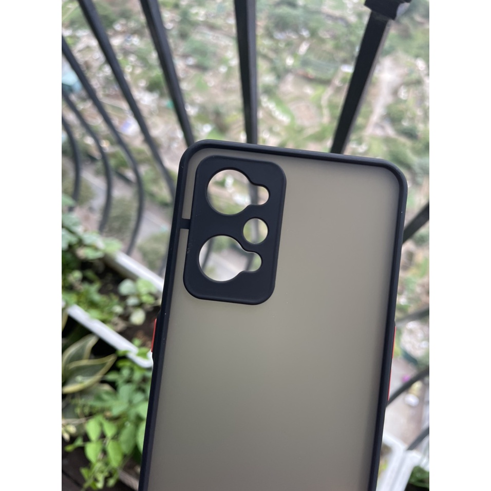 Ốp lưng cho Oppo GT Neo 2 viền dẻo đen lưng nhám mờ bảo vệ camera