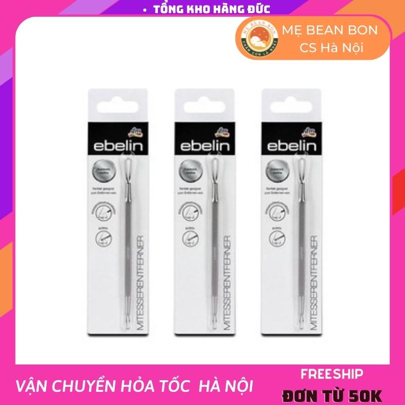 Cây nặn mụn đầu đen tại nhà hai đầu tiện Ebelin của Đức làm từ thép không gỉ dùng nặn mụn đầu đen, mụn cám - mẹ beanbon