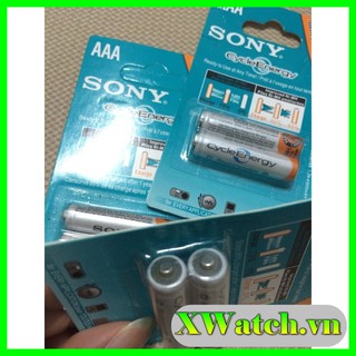 Pin sạc Sony AA/ AAA 1 vỉ 2 viện