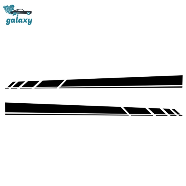 Galaxy Set 2 Miếng Dán Trang Trí Xe Hơi Chống Trầy D-1227