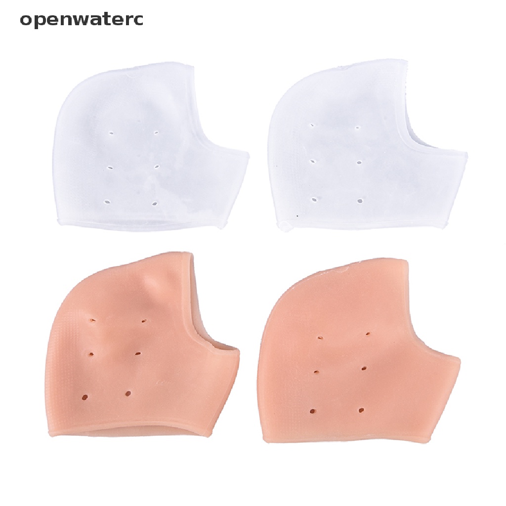 openwaterc Silicone Gel Feet Protectors Heel Foot Skin Pain Relief Sleeve Cushion Pad Care vn