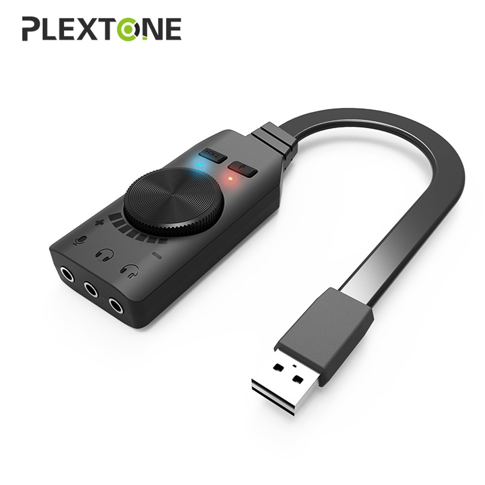 Sound card âm thanh 7.1 cho máy tính PC chuyên game Plextone GS3 JM88