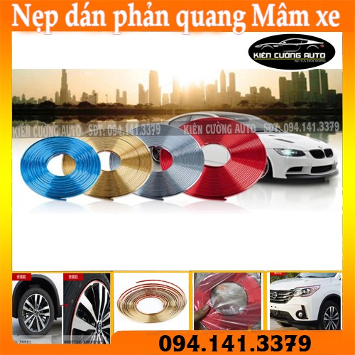 Nẹp dán Phản quang Mâm xe