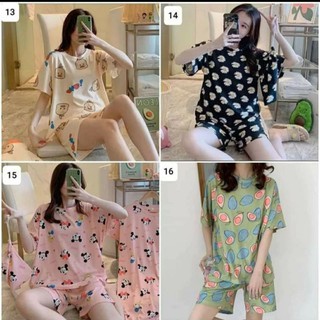 Bộ ngủ đùi hình thú nhiều mẫu