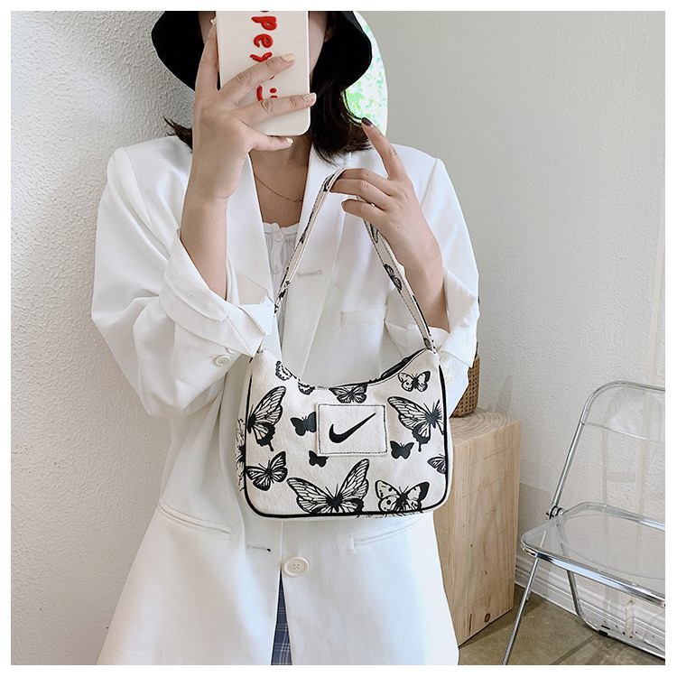 Túi xách Nike thiết kế họa tiết bướm thời trang sành điệu-21*12*7 cm | BigBuy360 - bigbuy360.vn