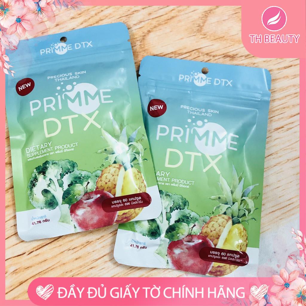 <THẬT 100%> Viên uống giảm cân hoa quả Detox Primmer