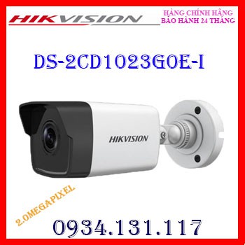 Camera IP hồng ngoại 2.0 Megapixel HIKVISION DS-2CD1023G0E-I (L)