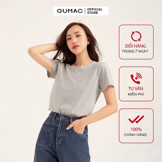 Áo thun nữ in love god gumac màu xám, thiết kế basic atb154