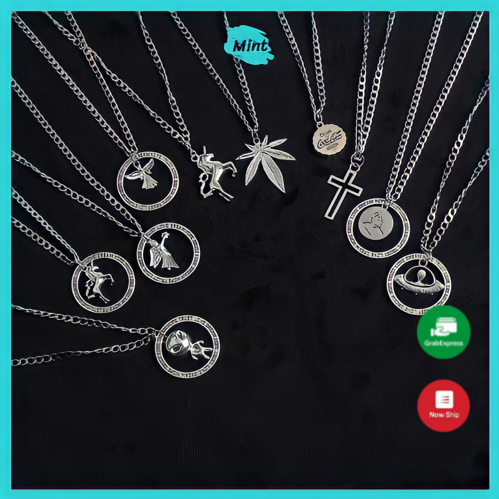 Dây Chuyền NỮ ❤️FREESHIP❤️ Vòng Cổ Unisex Phong Cách Hip Hop Cá Tính - Dây Chuyền Phong Cách Hàn Quốc