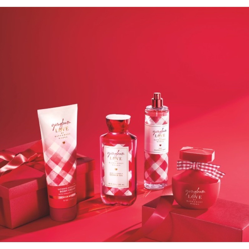 Gingham Love Xịt Thơm/ Dưỡng Ẩm/ Gel Tắm