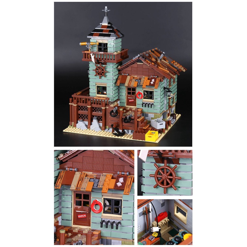 Đồ chơi thông minh lắp ráp Mô hinh 16050 lele K8001  Dropshipping The Old Finishing Store  compatible with  21310