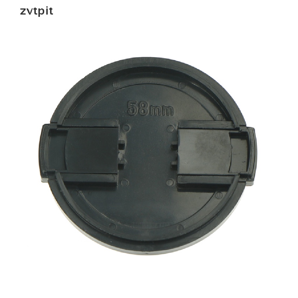 Nắp đậy ống kính bằng nhựa chụp vào 58mm cho máy ảnh SLR DSLR DV Leica Sony DSF