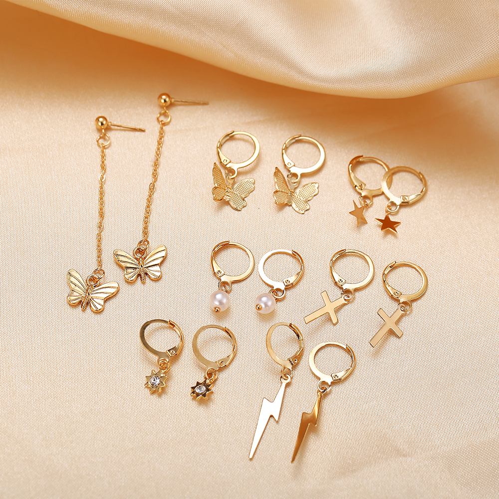 Khuyên Tai Nữ Trang Dáng Dài Tạo Hình Độc Đáo