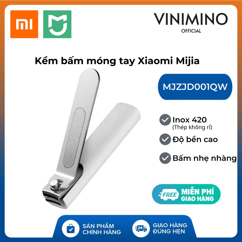 Kềm bấm móng tay Xiaomi Mijia MJZJD001QW - Kềm cắt móng tay Xiaomi MJZJD001QW | Vinimino