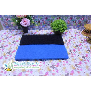 Combo Bông lọc xanh & Mút đen Lọc bể cá