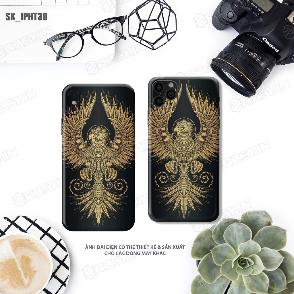 Dán Skin Full Body Máy IPhone Hình Họa Tiết Độc Lạ |SK_IPHT39| Film 3M Cao Cấp, Khuôn Cắt CNC, Bền Màu, Dễ Dán Tại Nhà