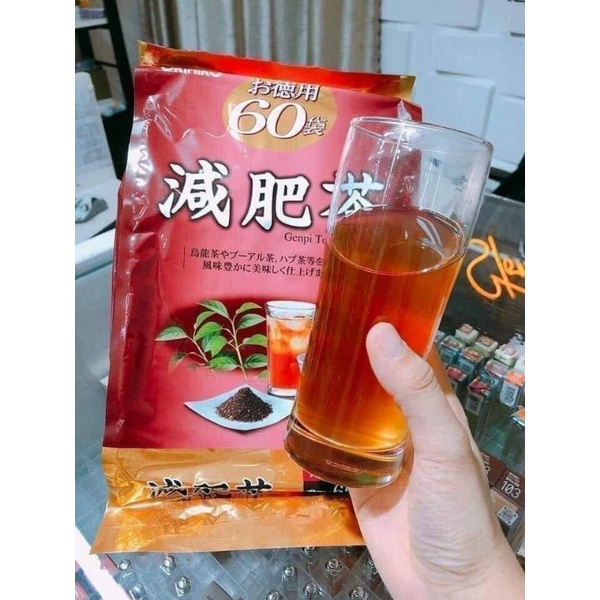 Trà giảm mỡ bụng genpi tea orihiro chính hãng nhật bản - ảnh sản phẩm 1