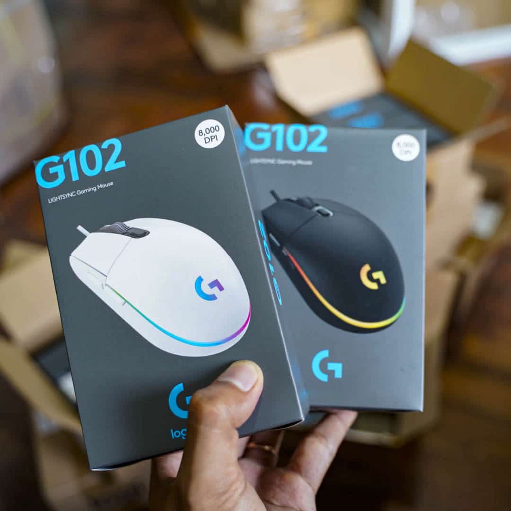 Chuột chơi game có dây LOGITECH G102 - Bảo hành 12 tháng
