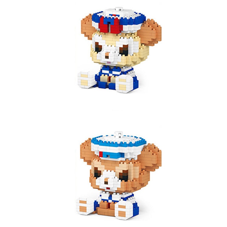 POP it Figet Toy Đồ chơi lắp ráp lego mô hình động vật 3D thu nhỏ dễ thương