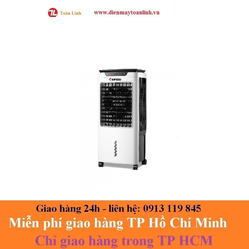 Quạt điều hòa không khí Rapido 6000M - 6000D - Hàng chính hãng - có thể lắp thêm tấm lọc không khí nano bạc