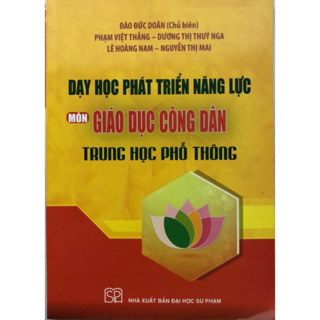 Sách - Dạy học phát triển năng lực môn Giáo dục công dân Trung học phổ thông