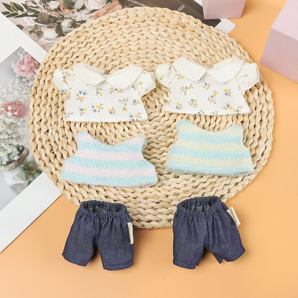 outfit doll 20cm Trang phục xinh xắn trang trí búp bê cỡ tự làm thủ công DIY