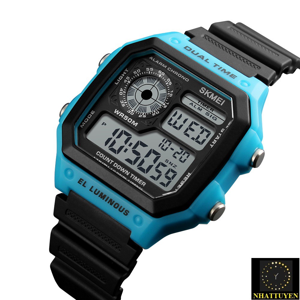 ĐỒNG HỒ THỂ THAO SKMEI 1299 huyền thoại, dùng cho cả nam và nữ, siêu bền đẹp | BigBuy360 - bigbuy360.vn