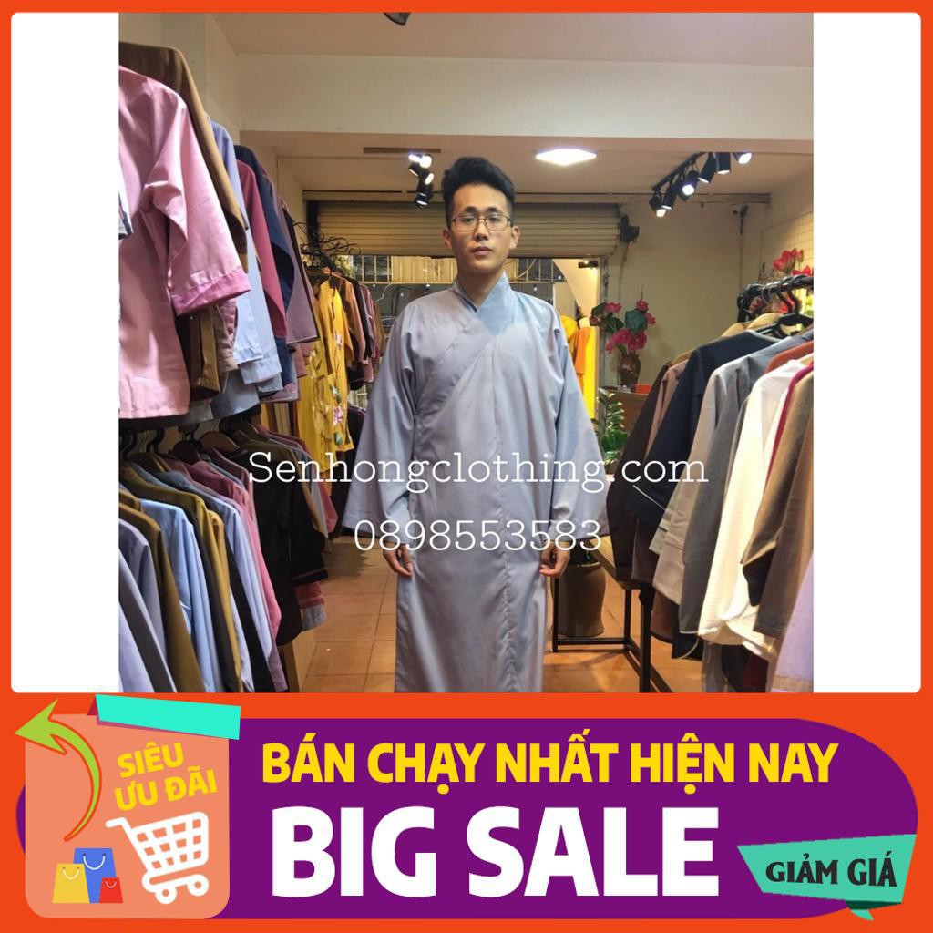 ÁO TRÀNG PHẬT TỬ ĐI CHÙA hoặc tu tại gia  nam nữ - áo pháp choàng khi hành lễ vải kate giặt máy thoải mái | BigBuy360 - bigbuy360.vn