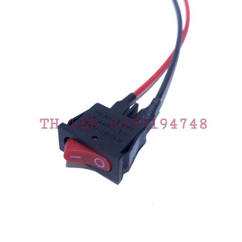 Công tắc on/off hàn sẵn dây nối