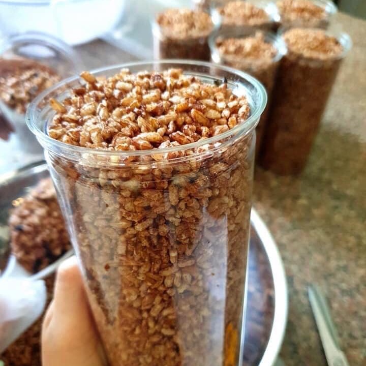 Gạo Lứt Sấy Giòn - Lon 100gr