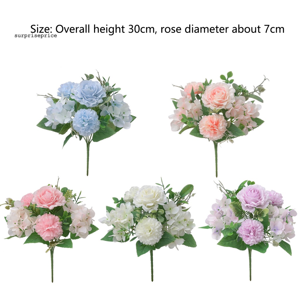 Chậu Hoa Hồng Giả Thân Thiện Với Môi Trường Dùng Trang Trí Vườn