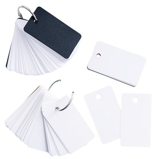 MUA 1 TẶNG 1 COMBO 1000 thẻ flashcard trắng SIÊU bo góc kèm khoen bìa cứng 3D