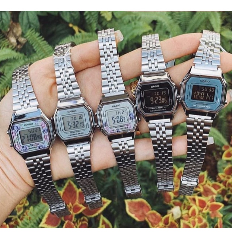 ĐỒNG HỒ UNISEX CA SSIO LA680 SIÊU XỊN SIÊU SANG DÂY THÉP KHÔNG GỈ BH 12 THÁNG