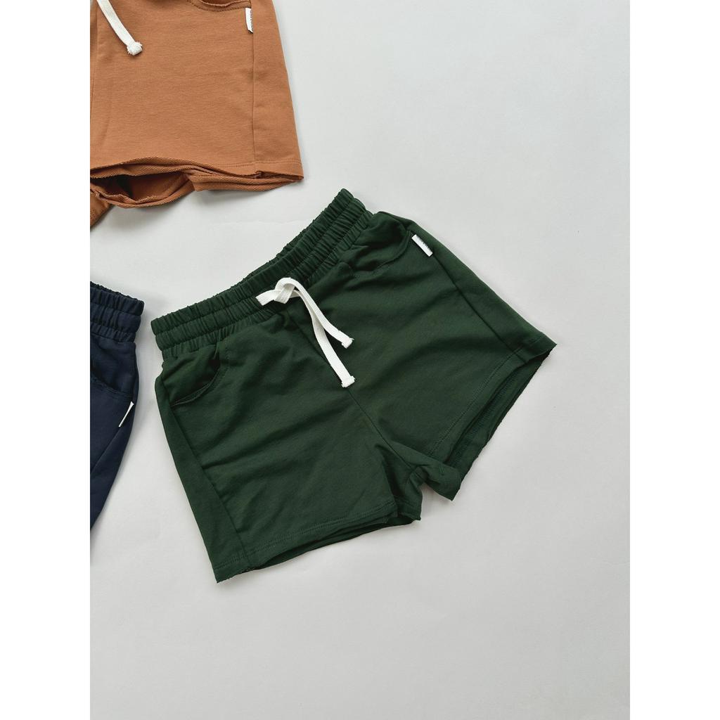 Terry Raw Edge Shorts Macro & Micro 23
