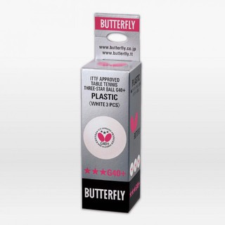 BÓNG BUTTERFLY 3 STAR G40+ (3 QUẢ)