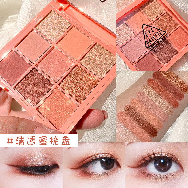 [Hàng mới về] Bảng phấn mắt Coolbarbie tông cam đất cam đào trang điểm chuyên nghiệp  Nội Địa Trung | BigBuy360 - bigbuy360.vn