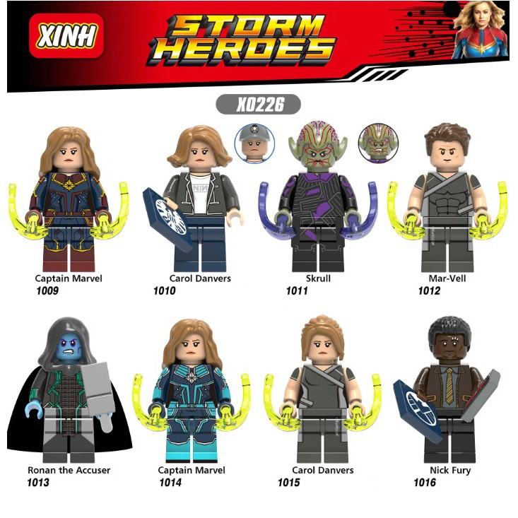 Minifigures Các Nhân Vật Siêu Anh Hùng X0226