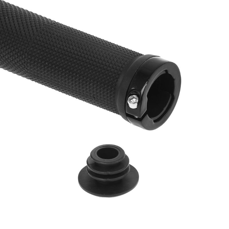 1 Cặp Tay Nắm Có Khóa Màu Đen Cho Xe Đạp MTB BMX