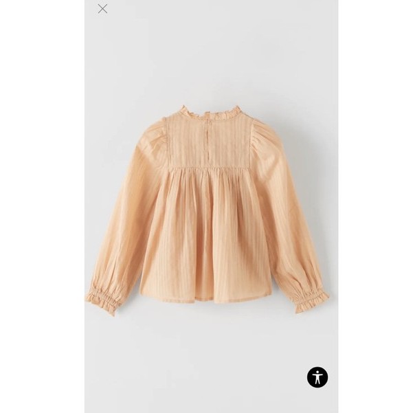 Áo dún bèo ZR lãng mạn