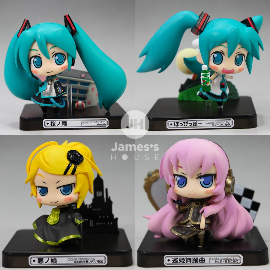 [CHÍNH HÃNG] - Vocaloid - Hatsune Miku, Rin Kagamine, Megurine Luka Figure Set Project DIVA Piapro (SEGA)