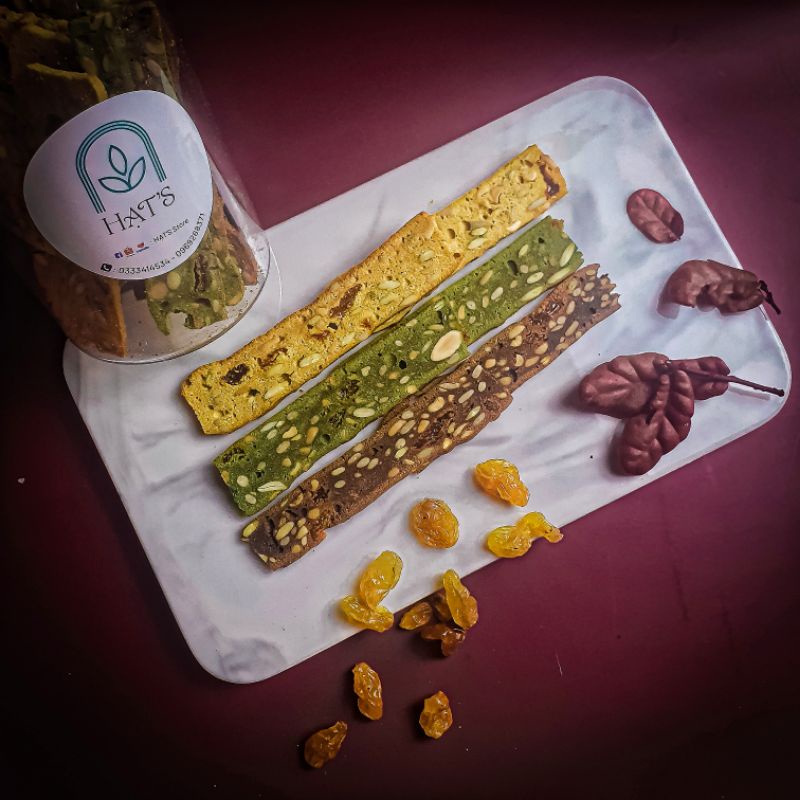 Bánh Biscotti mix 3 vị 250gr