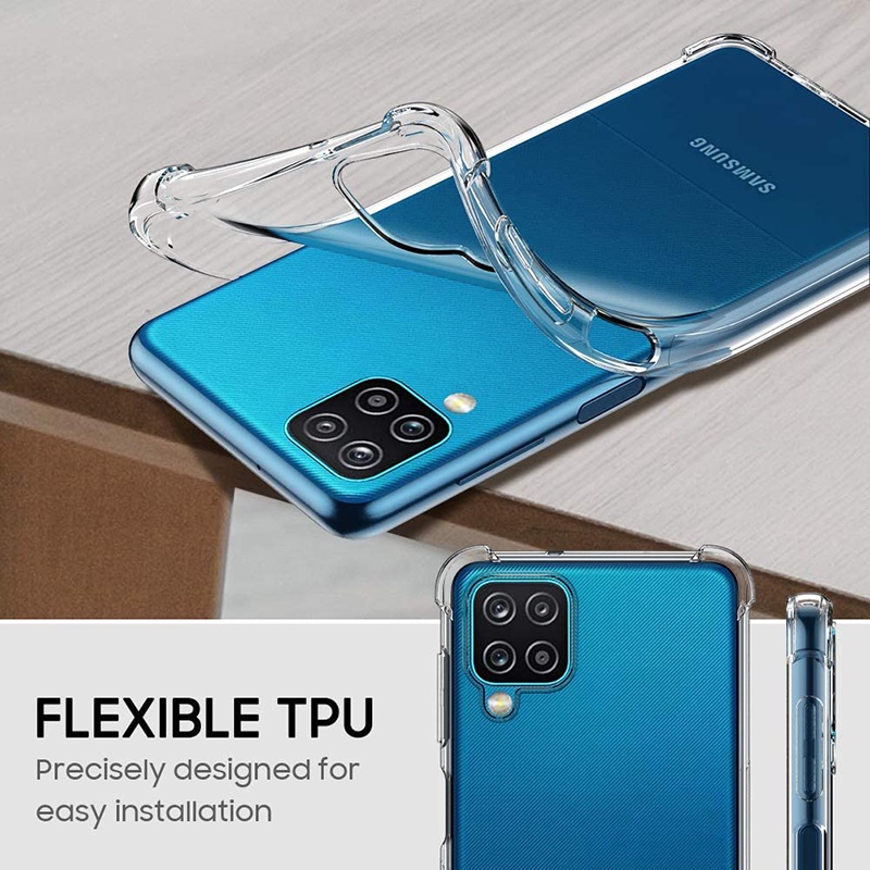 Ốp điện thoại TPU chống va đập cho Samsung Galaxy A14 A24 A34 A54 A04 A04S A01 A02 A03 A11 A31 A51 A71 A12 A22 A32 A42 A52 A72 A10 A20 A30 A50 A10S A20S A30S A50S A21S A02S A03S A52S A13 A23 A33 A53 A73
