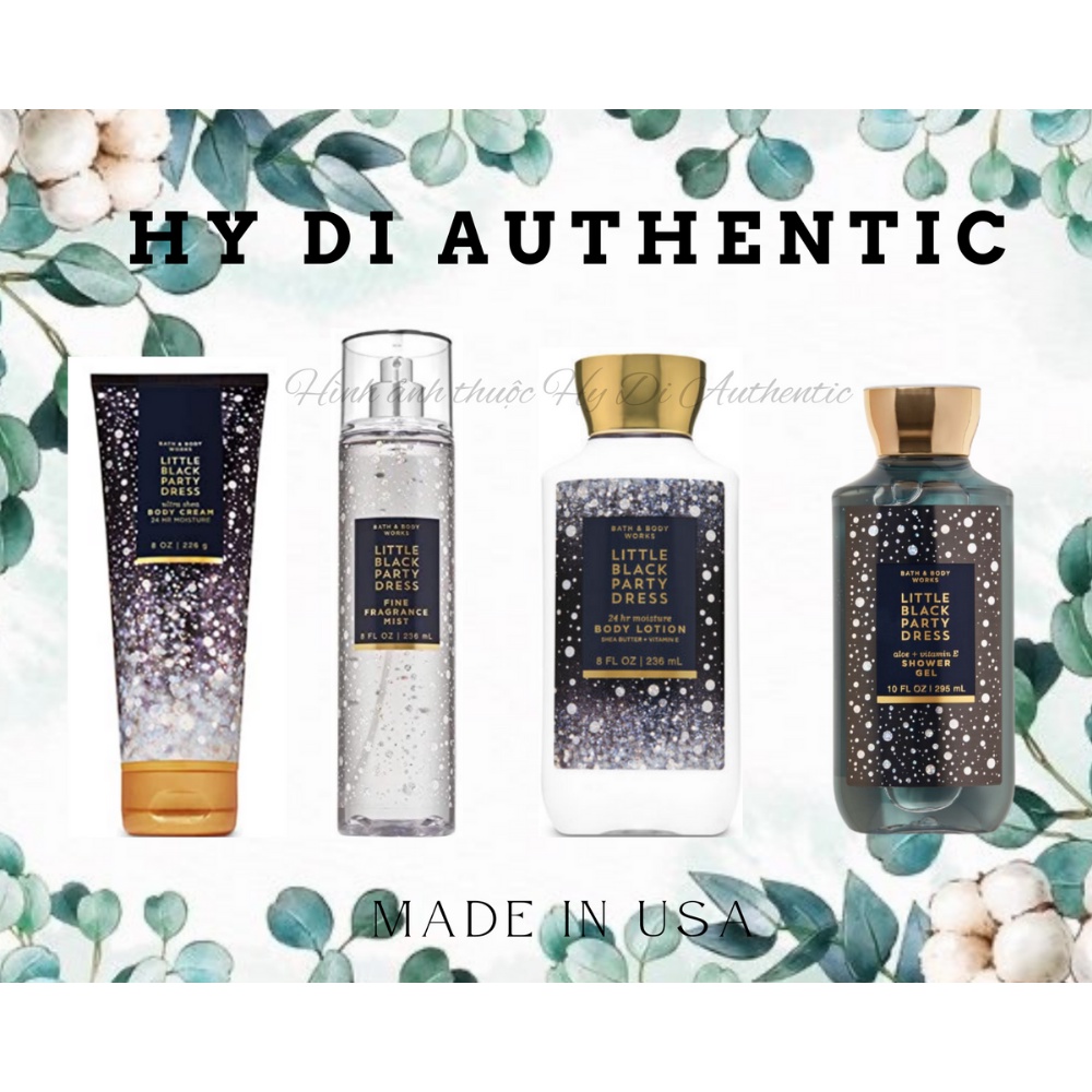 LITTLE BLACK PARTY DRESS- Xịt Thơm Toàn Thân Body Mist Bath & Body Works Usa
