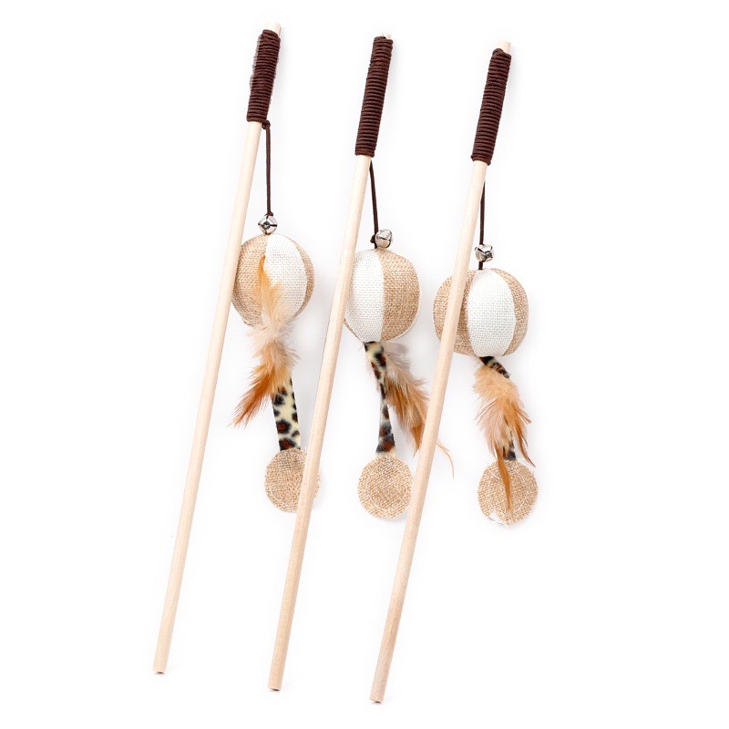 Cần Câu Mèo Bằng Gỗ BOMPET