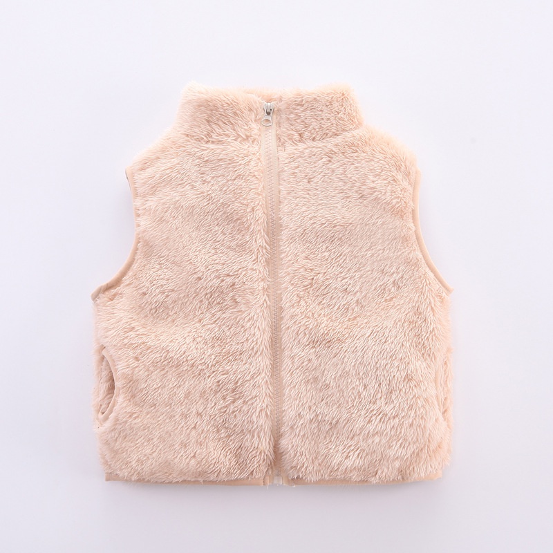 Áo Khoác Dày Không Tay Thời Trang Mùa Đông Cho Bé Trai 2-8 Tuổi